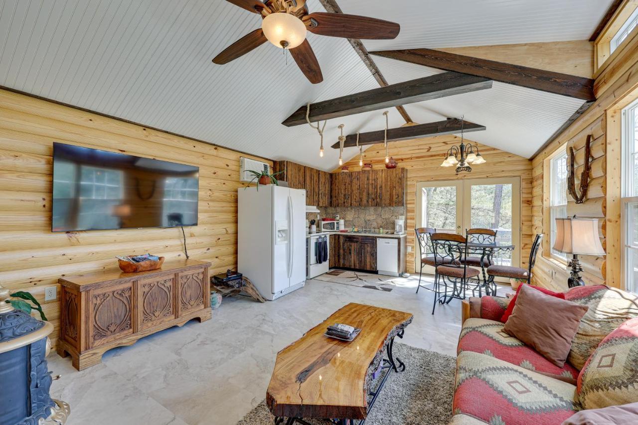 Cliffside Eureka Springs Cabin With Beaver Lake View Luaran gambar