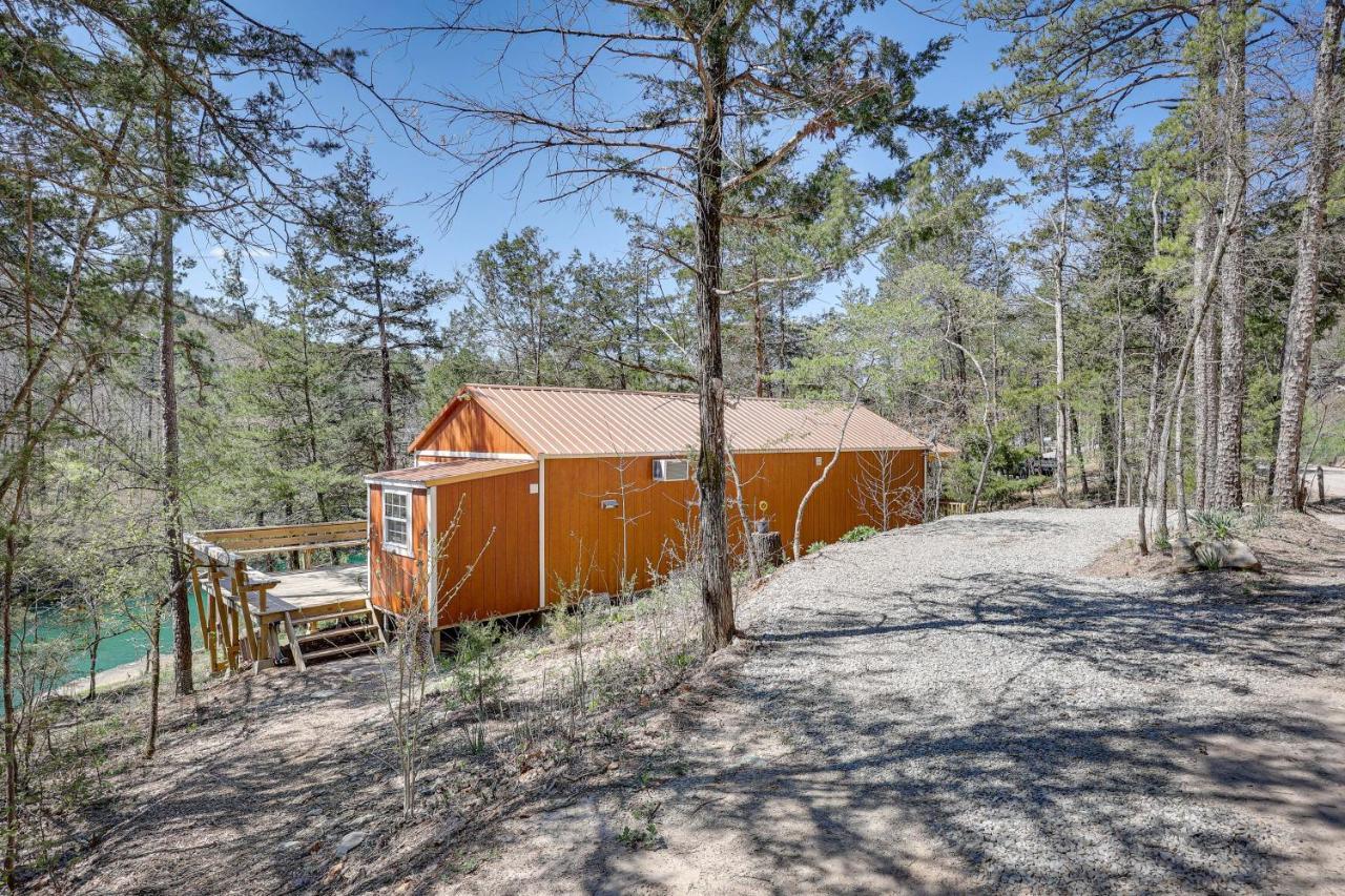 Cliffside Eureka Springs Cabin With Beaver Lake View Luaran gambar